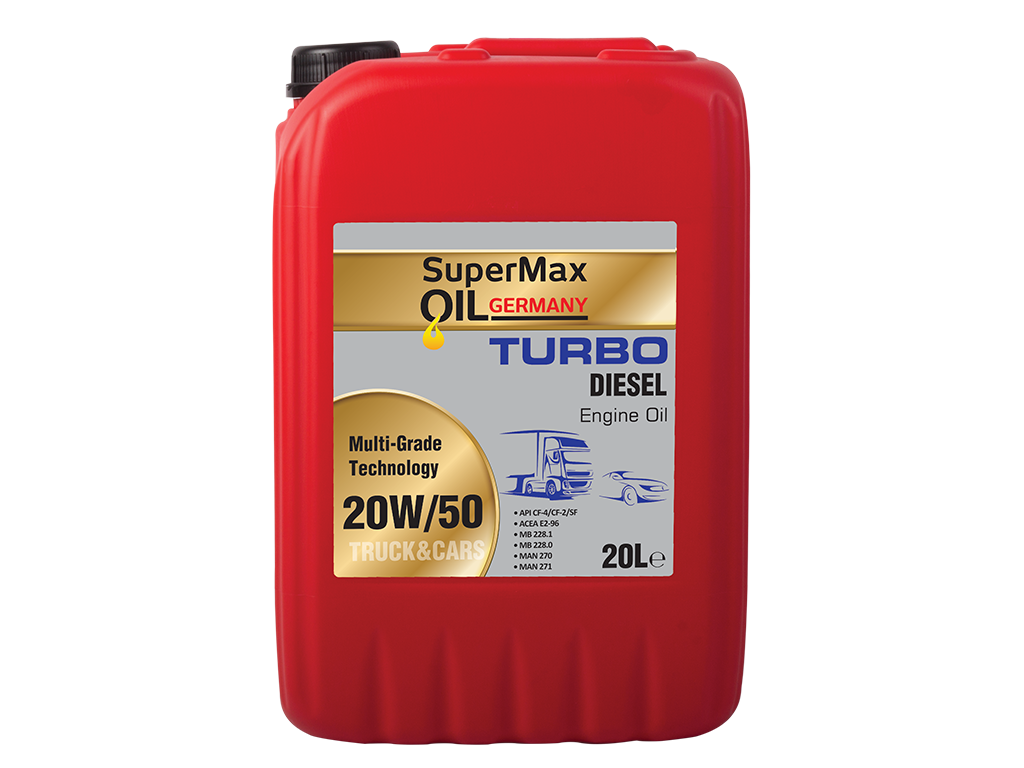 SuperMax Oilgermany Turbo Diesel 20W/50